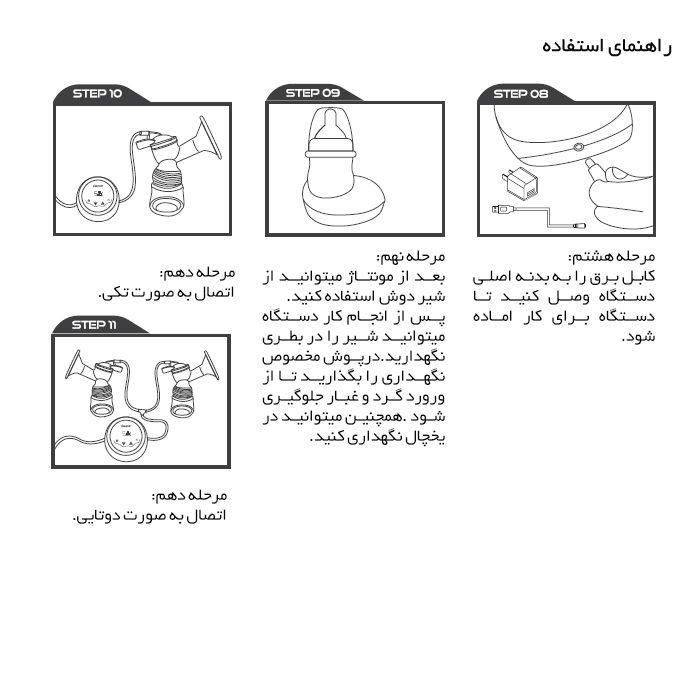 تصویر  شیردوش برقی داپسر مدل DPS-8006